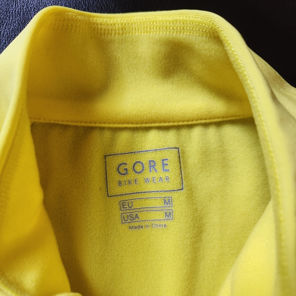 Gore Bike Jersey, M, Yellow
